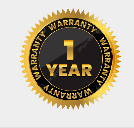 1 Year Warranty